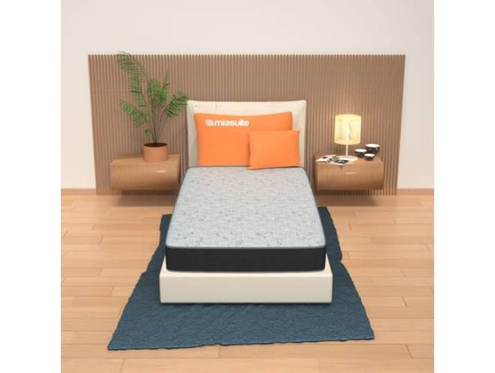 miasuite i sogni Italiani Matratze für Einzelbett, 85 x 175 cm, Höhe 13 cm, aus Waterfoam, faltbar, Modell Summit