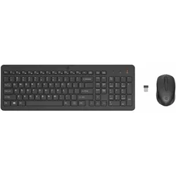 HP 330 Wireless Mouse and Keyboard Combo, schwarz, USB, DE