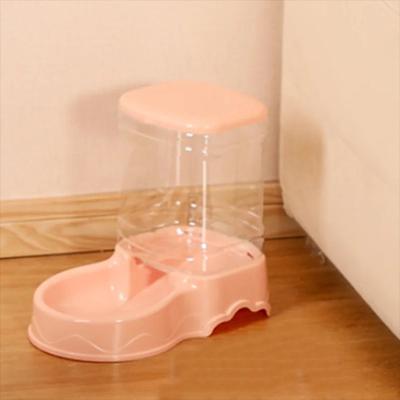 Uplift Essentials 3.8L High Capacity Automatic Pet Feeder & Gravity Water Dispenser Set pink Feeding