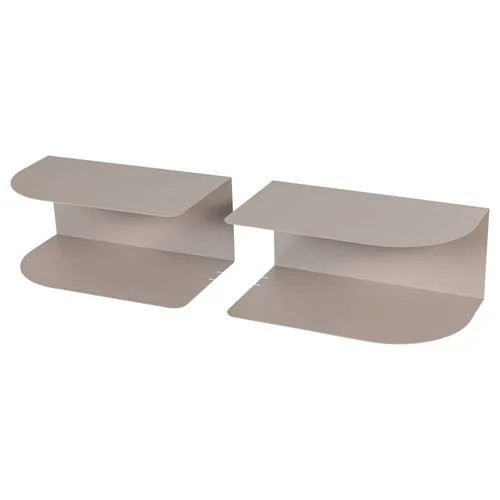 WOOOD Ovia nachtkast - zand - B: 35 cm, D: 20 cm, H: 15 cm