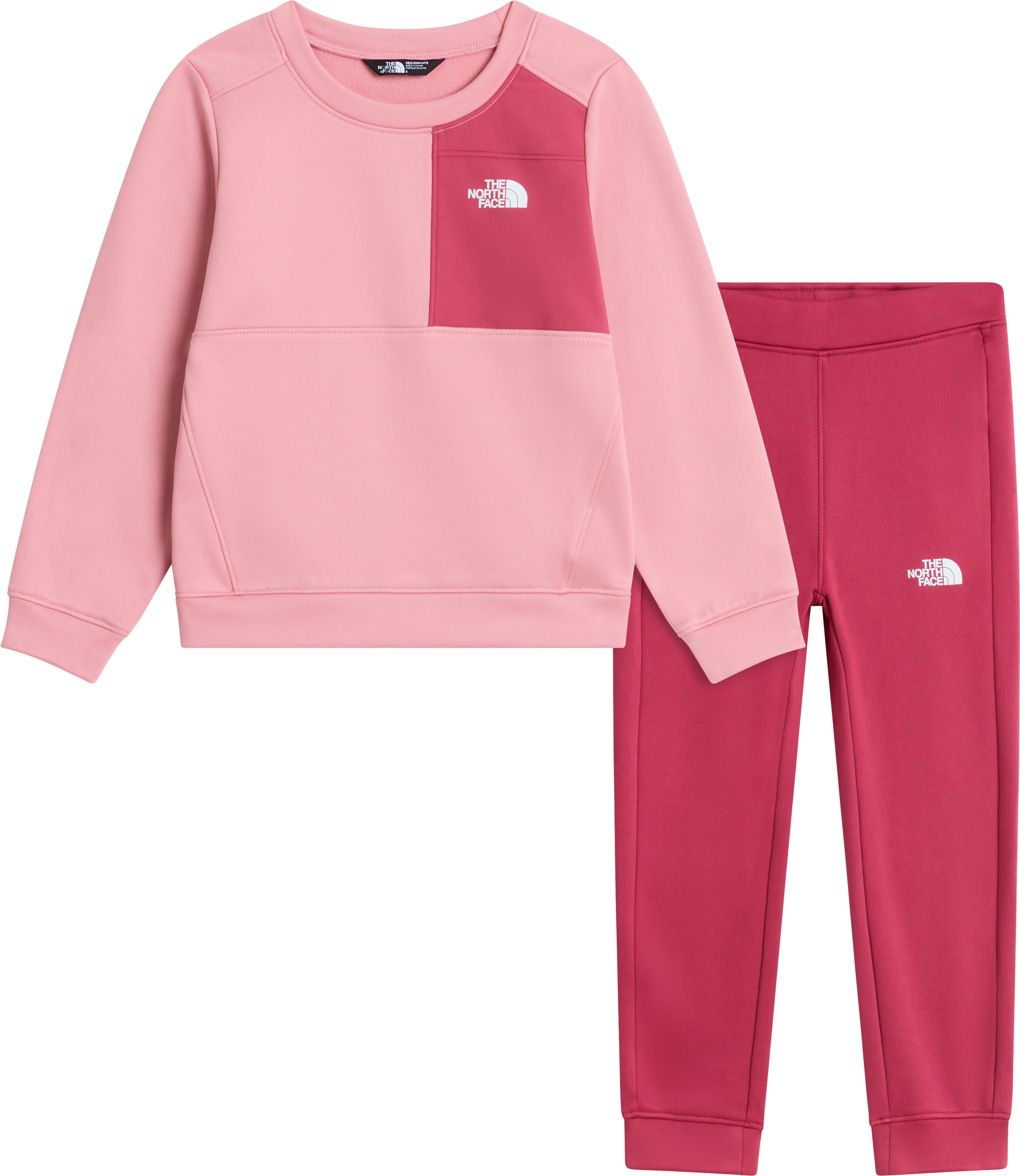 The North Face Kids' TNF Performance Fleece Set Primrose/Fermented Clay 6