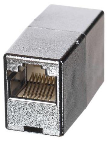 Netrack RJ45-RJ45 kabelconnector Cat. 5E afgeschermd (STP)