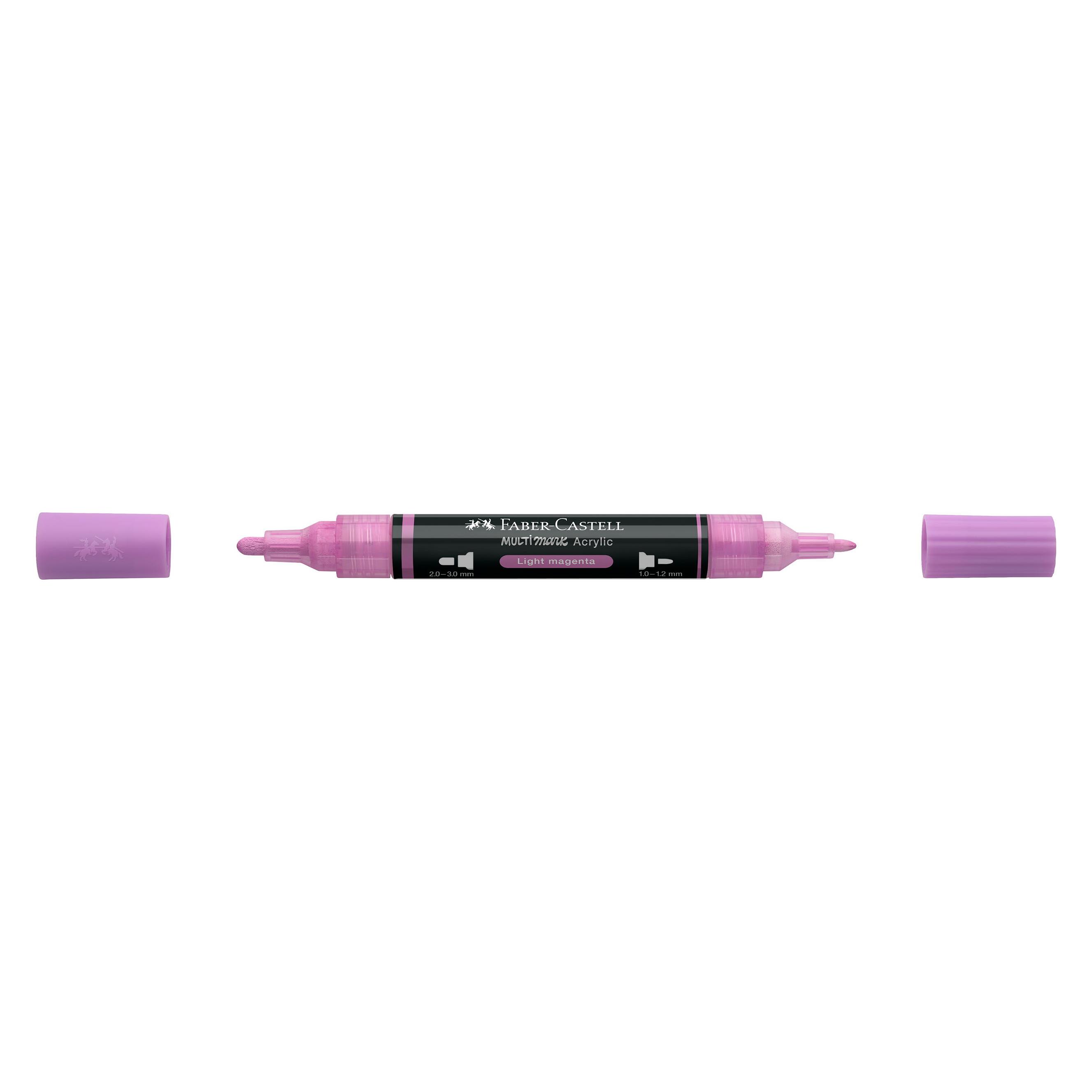 Faber-Castell Multimark Acrylic Marker. light magenta (1x) (185919)