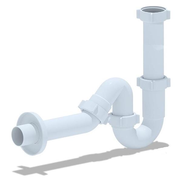 Ani Plast SINK SIPHON U-SHAPE 11 / 2X40 PIPE D40 (Flaschensiphon, 1 1/2") (33034055)