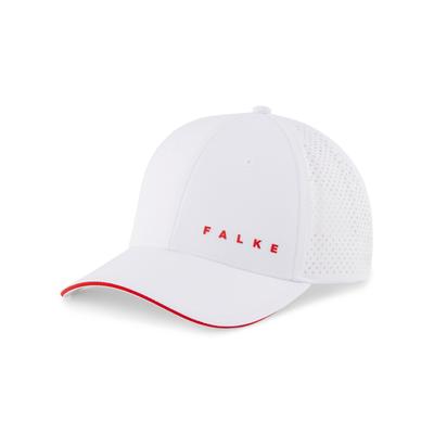 Baseball Cap FALKE "FALKE Kappe", Jungen, Gr. onesize, weiß (2860), Caps