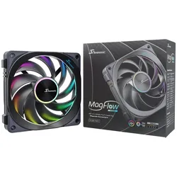 Seasonic Lüfter MagFlow ARGB 120 mm schwarz