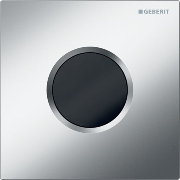 Geberit match1 commande d' Typ 01 116031465 infrarouge / batterie, chromé mat