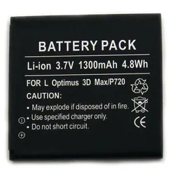 Akku für LG VM696, wie BL-48LN, 1300 mAh