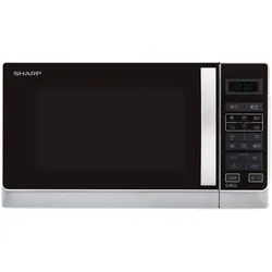 Sharp R642inw, Mikrowelle, Silber