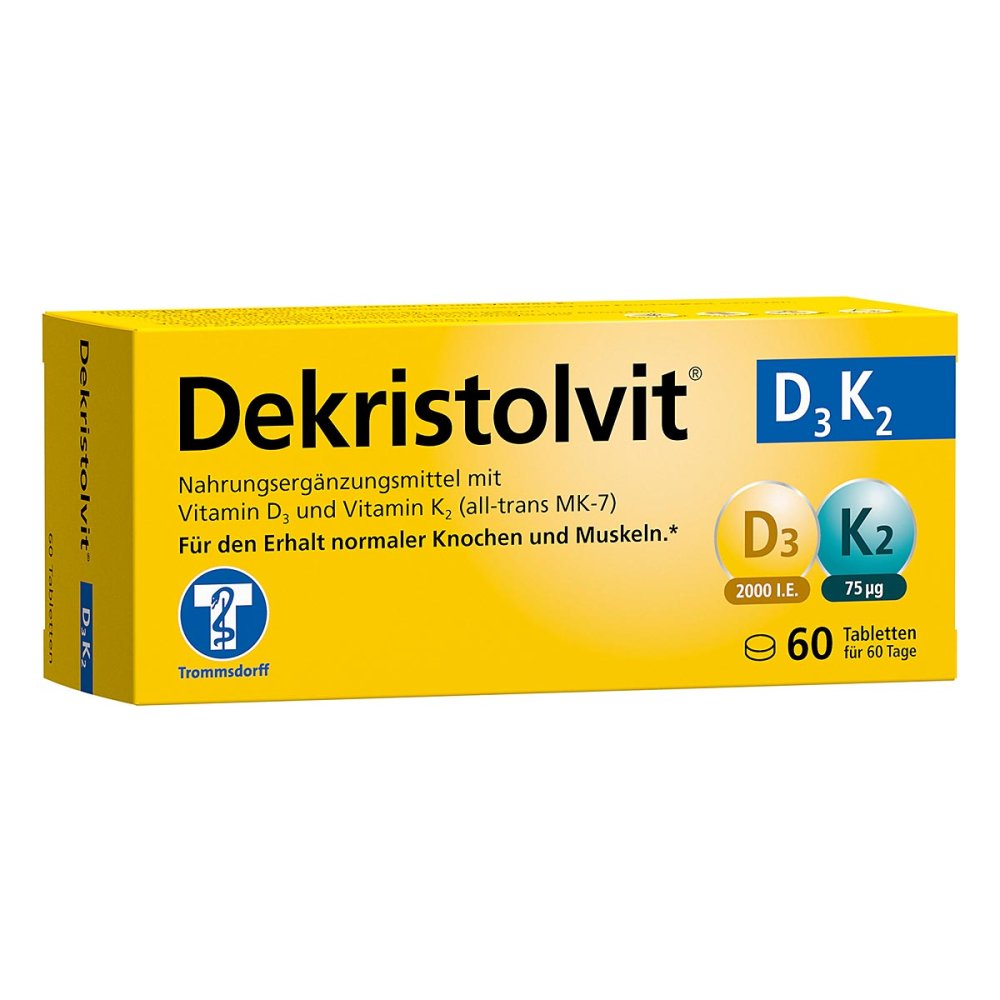 Trommsdorff GmbH & Co. KG Dekristolvit D3K2 Tabletten 20391936