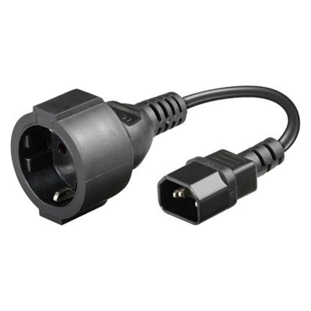 MicroConnect PowerCord (0.23 m, CEE 7/7) (PE130075)