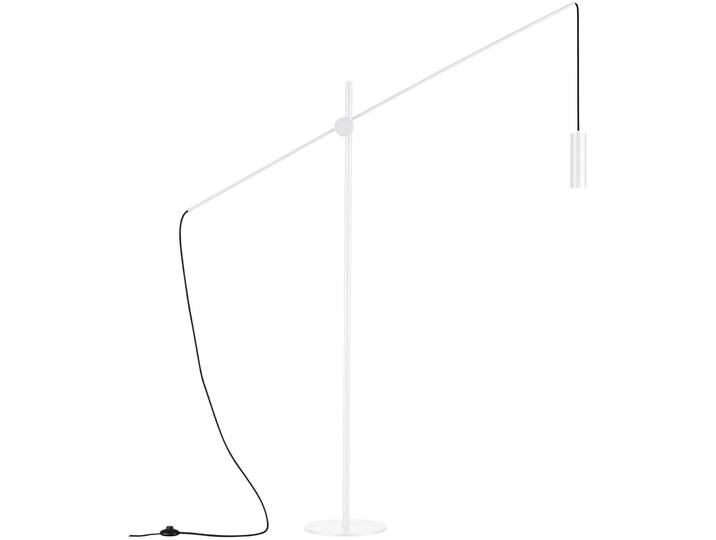 Stehlampe Adina Weiss/Schwarz Metall H 290 cm