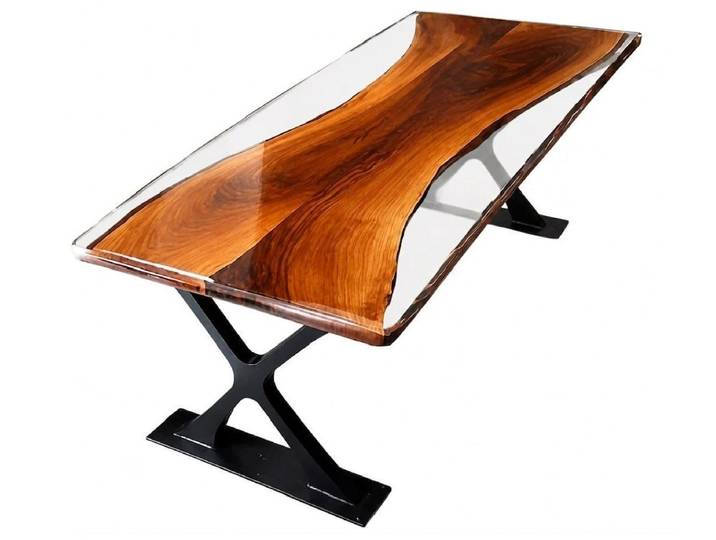 Xlmoebel Esstisch Schicker Glastisch Epoxidtisch Wohnzimmer Tische Luxus Möbel