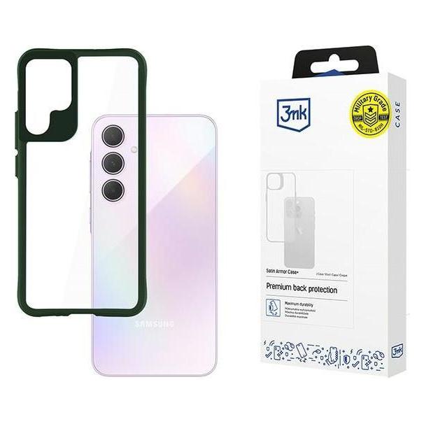 3MK Satin Armor Case+ Sam A35 5G zielony/green (Samsung Galaxy A35) (W-3SaArCpGe-SaGa106-0)