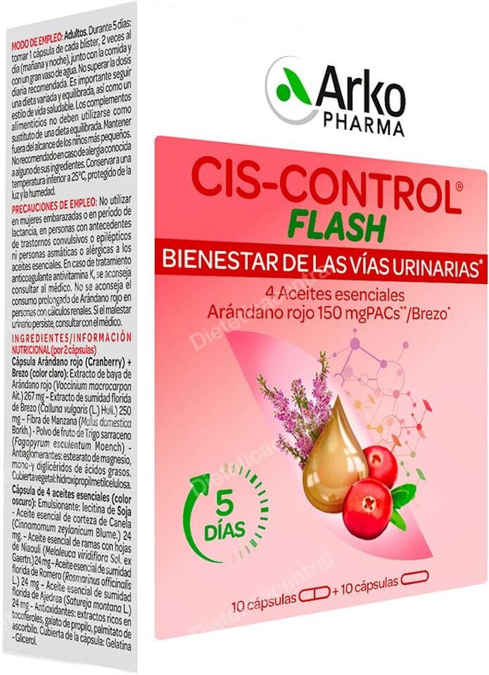 Arkopharma cranberola flash 20cap.
