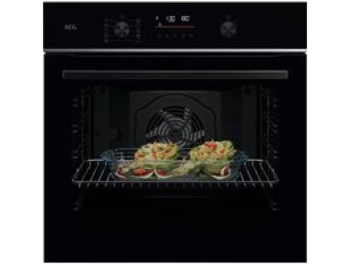Four encastrable électrique noir - AEG - Autonettoyage pyrolytique - Convection - Grill électrique