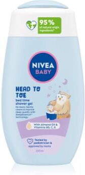 Nivea BABY Bed Time gel de banho para corpo e cabelo 200 ml. BABY Bed Time