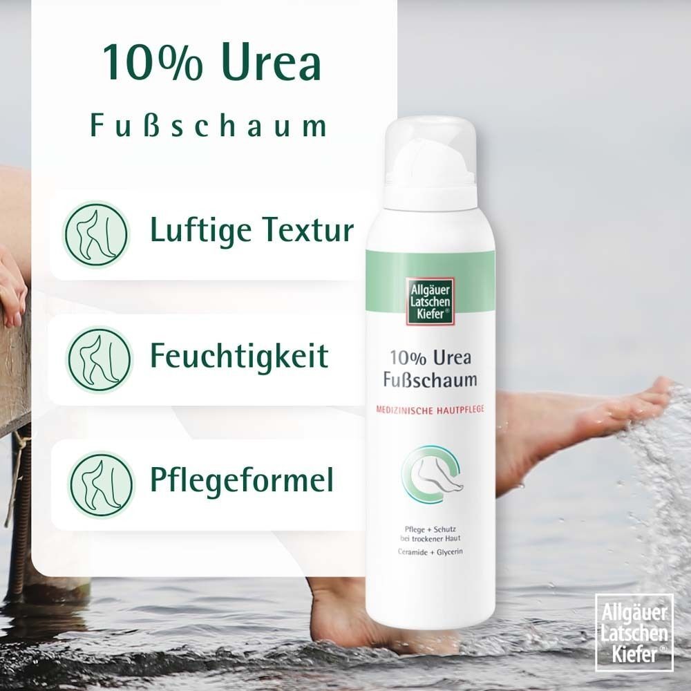 Allgäuer Latschenkiefer Allgäuer Latschenk. 10% Urea Fußschaum 2x 2x150 ml Schaum