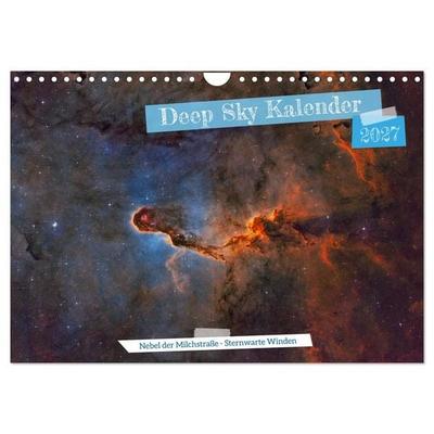 Deep Sky Kalender (Wandkalender 2027 DIN A4 quer), CALVENDO Monatskalender
