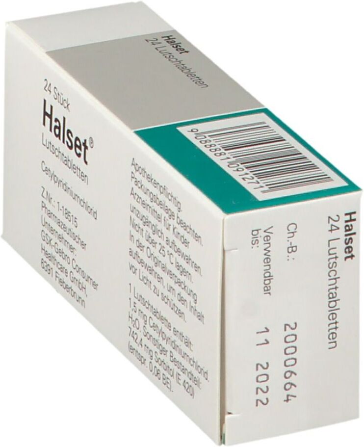 Halset® Lutschtabletten 24 St 24 St Lutschtabletten