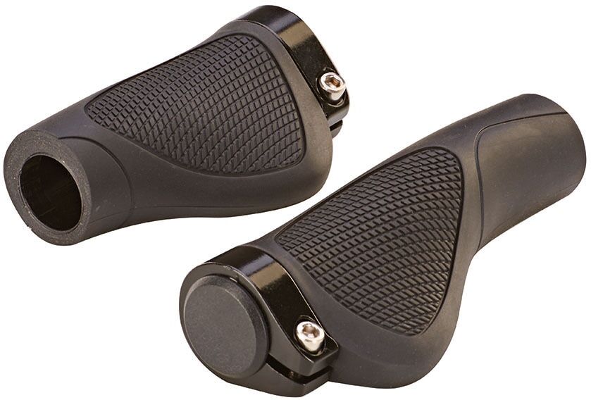 Fahrradlenkergriff PROPHETE "Ergogriffe", schwarz, Lenkergriffe, 1,30x13,2, Kunststoff, B:1,3cm L:13,2cm