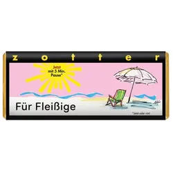 zotter Für Fleißige - Brombeer Haselnuss Schokolade bio