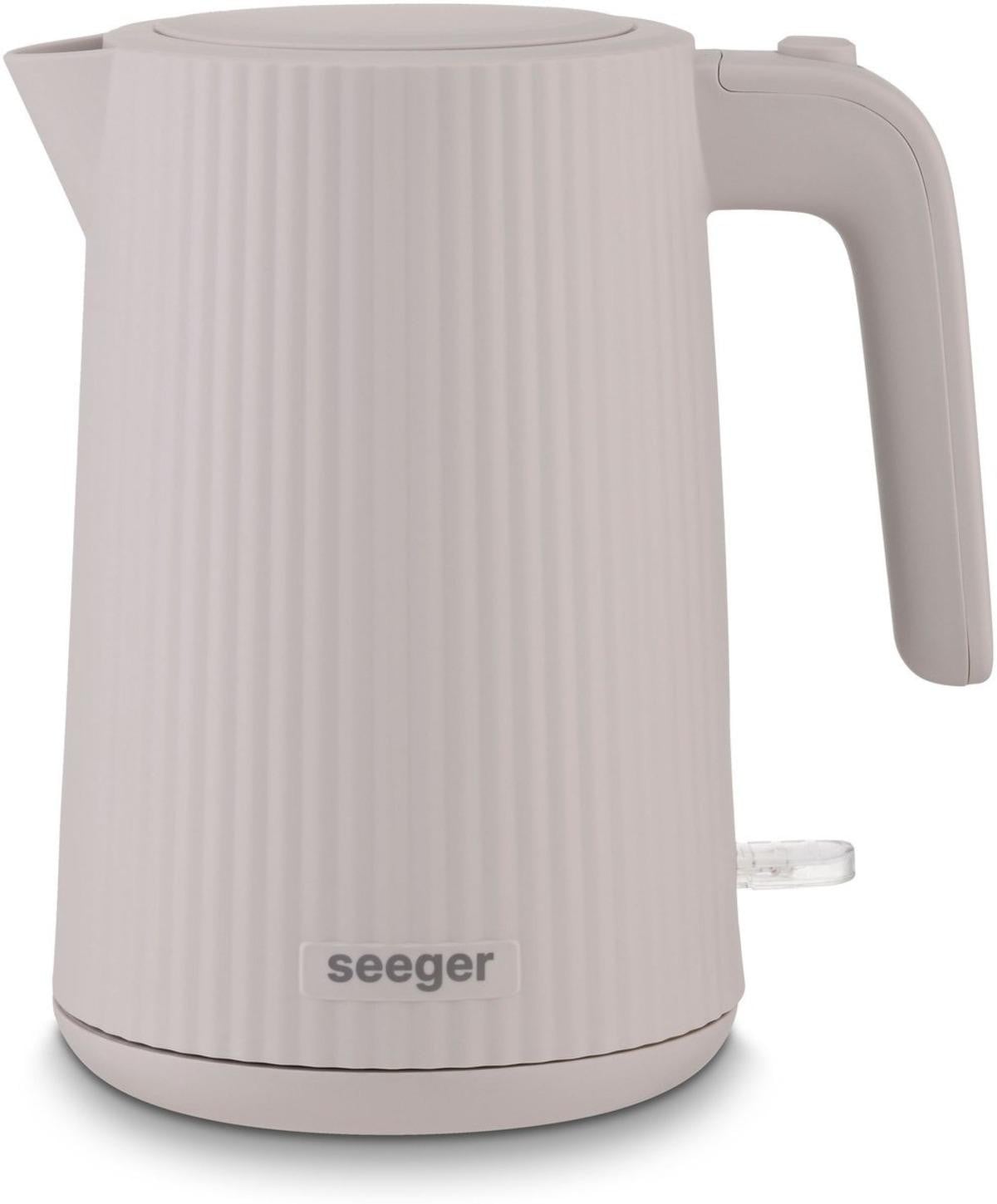 Seeger SGR100SB Waterkoker Beige, 1,7 liter, 2200 watt