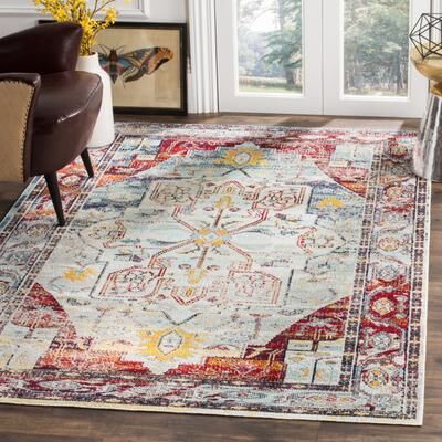 SAFAVIEH Crystal Nedra Vintage Boho Oriental Rug