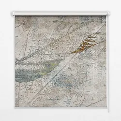INNENROLLO - Fensterrollo - Rollo - 150x180 cm - Spiegelnde Blätter