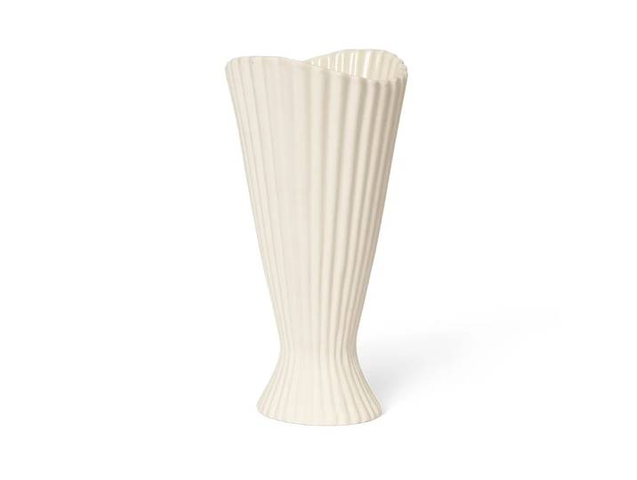 Ferm Living Vase Fountain 23 cm Off white