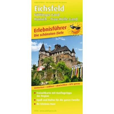 Publicpress Erlebnisführer Eichsfeld, Göttinger Land – Hainich – Frau-Holle-Land 1:100.000, Sonstige von , KOMPASS Freytag & Berndt, 978-3-7473-0008-4
