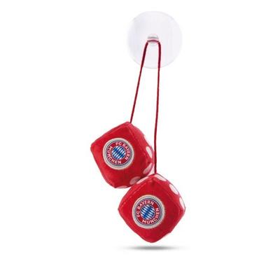 Plüschwürfel FC BAYERN MÜNCHEN 4x4cm an Header