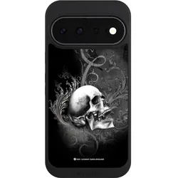 Nivocase Handyhülle für Google Pixel 11 Hülle NIVOpure Case Schwarz Gothic Schädel Totenköpfe (Google Pixel 11), Smartphone Hülle, Schwarz