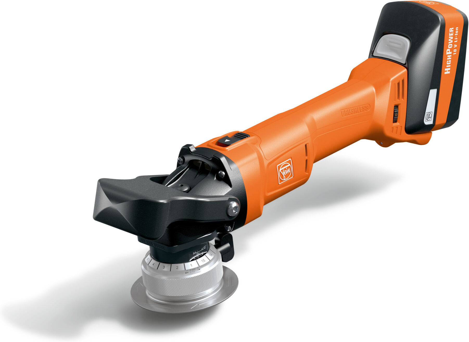 Fein AKFH18-5 Akku-Kantenfräse aus Kunststoff und Metall mit bürstenlosem Motor und Fräskopf für Kanten bis 5 mm, ohne Akku und Ladegerät - 71380161000)