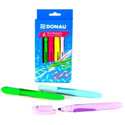 DONAU Textmarker farbsortiert, 6 St.