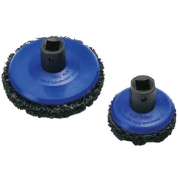 BGS 3965 Satz Schleiftöpfe Ø65mm & Ø105mm für Druckluft Schlagschrauber