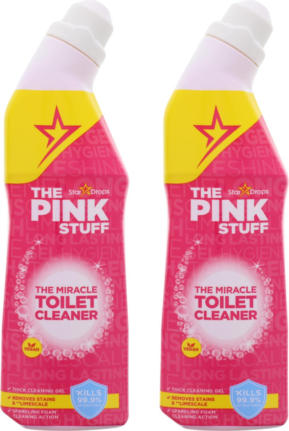 Stardrops The Pink Stuff Toilettenreiniger, 2 x 750 ml