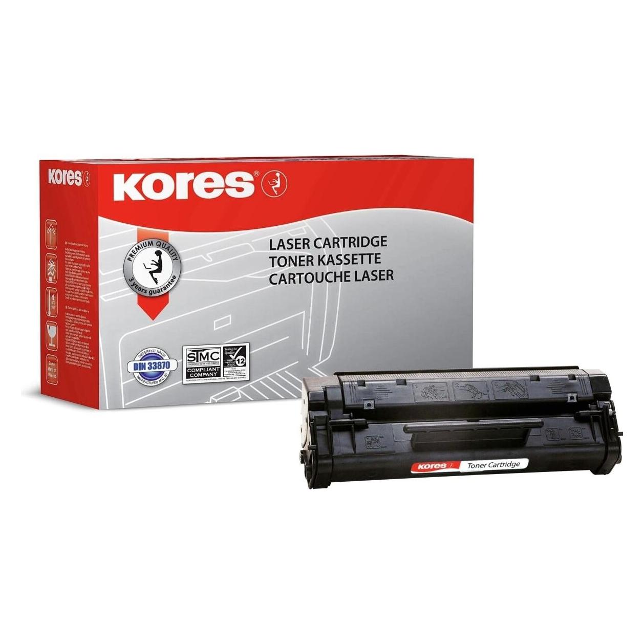 Kores Toner für hp LaserJet 1100-3200 schwarz Kapazitaet ca. 2.500 Seiten Gruppe 873 - (G873RB)