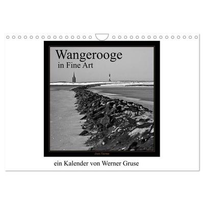 Wangerooge in Fine Art (Wandkalender 2027 DIN A4 quer), CALVENDO Monatskalender