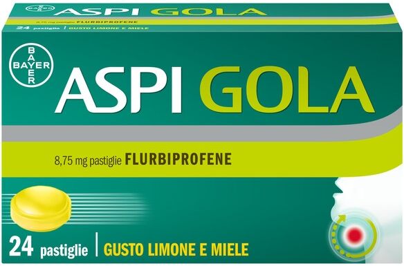 Bayer Aspi Gola Caramelle Antinfiammatorio Gola E Mal Di Gola 24 Pastiglie