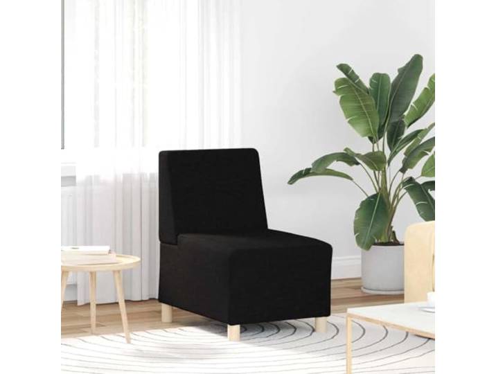 KTHLBRH Unita Modulares Sofa ohne Armlehnen, 3-teilig, Schwarz Modular, sektional, elegant, für modernes Wohnzimmer