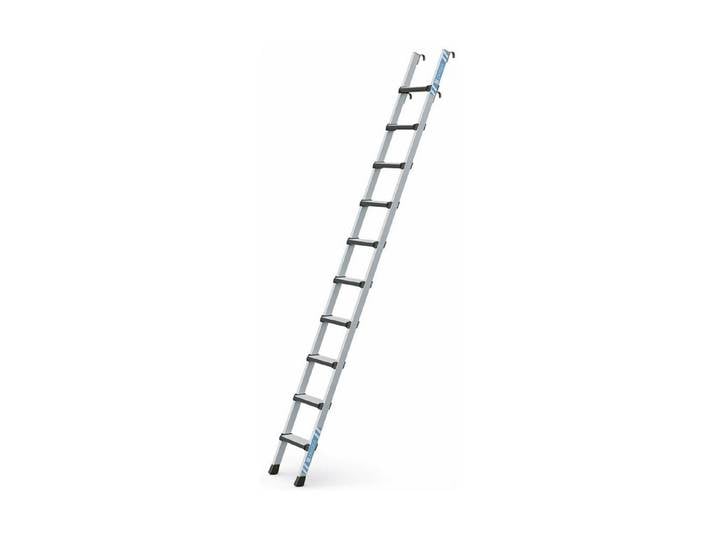 Zarges T-Gleiter ZARGES Comfortstep LH - LM-Stufen-Regalleiter 10 Stufen