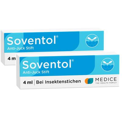 Soventol Anti-Juck Stift Gel 2x 2x4 ml