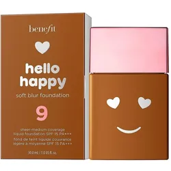 BeneFit Cosmetics, Foundation, Hello Happy (#09, 09 Deep Neutral, 09 Tief Neutral, Tief neutral)