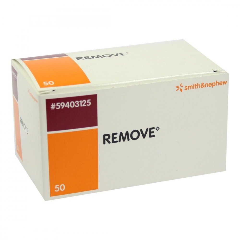 Smith & Nephew GmbH Remove entfernt Kleberückst.v.d.haut Tücher 00837376