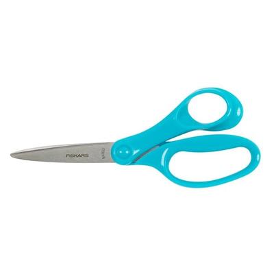 Edding Fiskars Schulschere ab 12 Jahre, 18 cm petrol