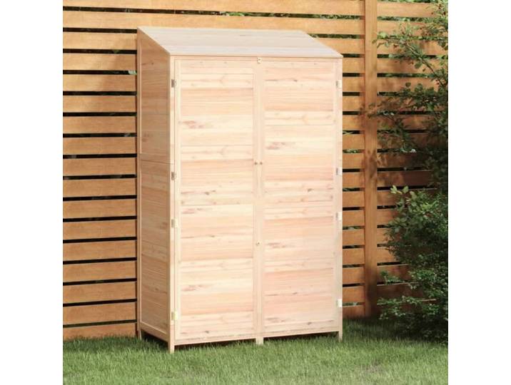 Petit Prix Remise de jardin - Armoire/Maiosn - 102x52x174 5 cm Bois de sapin solide - outils de jardinage