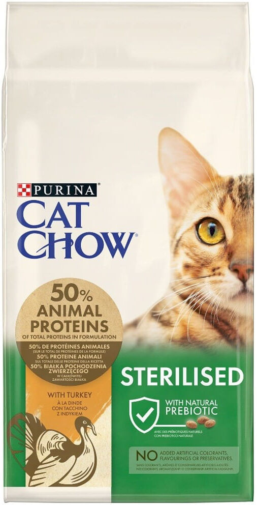 Purina Cat Chow Sterilised Tacchino 1.5KG