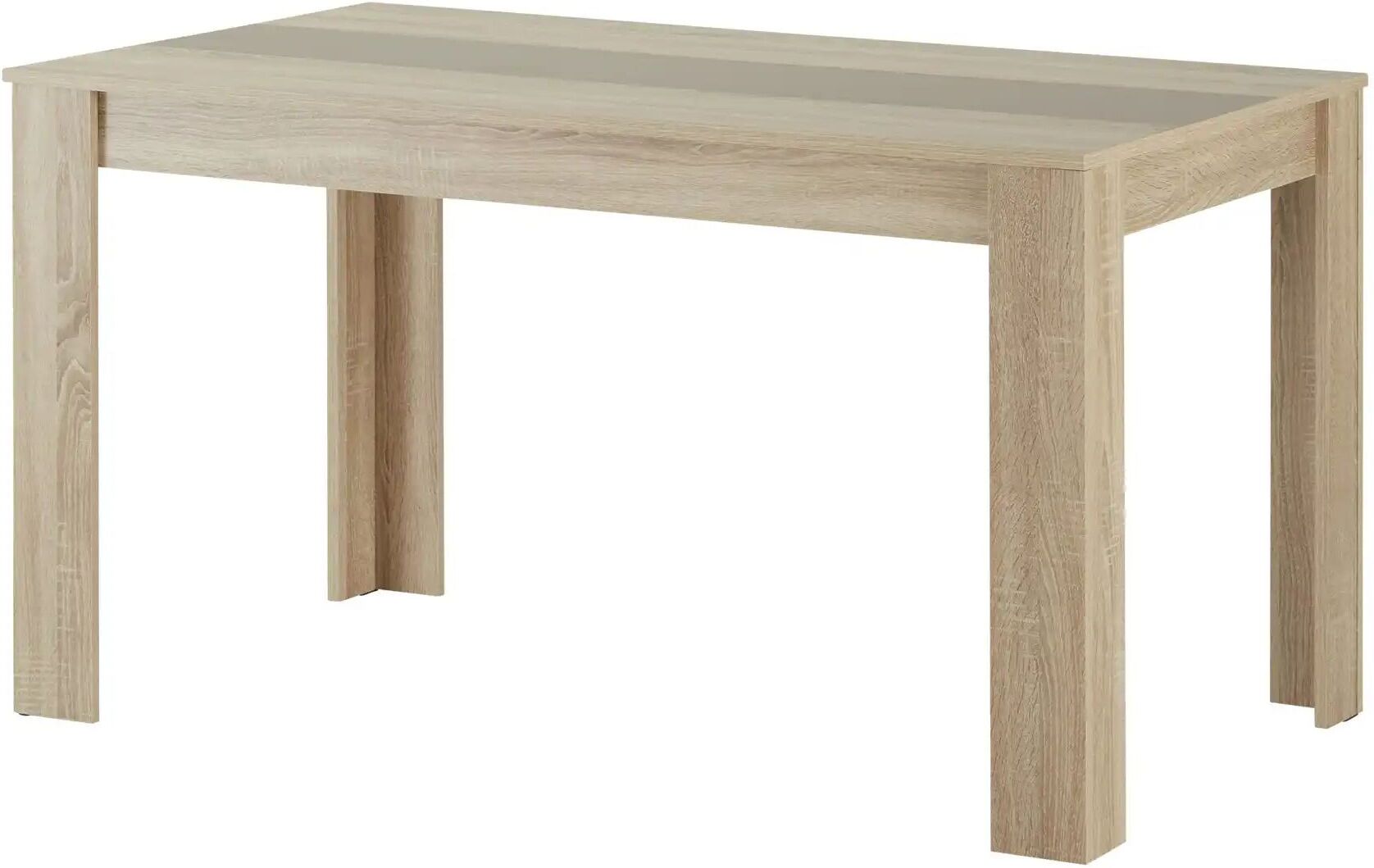 Höffner Esstisch  Amin ¦ holzfarben ¦ Maße (cm): B: 80,5 H: 74,5
