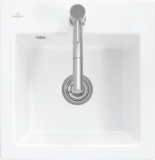 V&B; Évier Subway 50 S, noir pur ; Villeroy & Boch (331500R7)